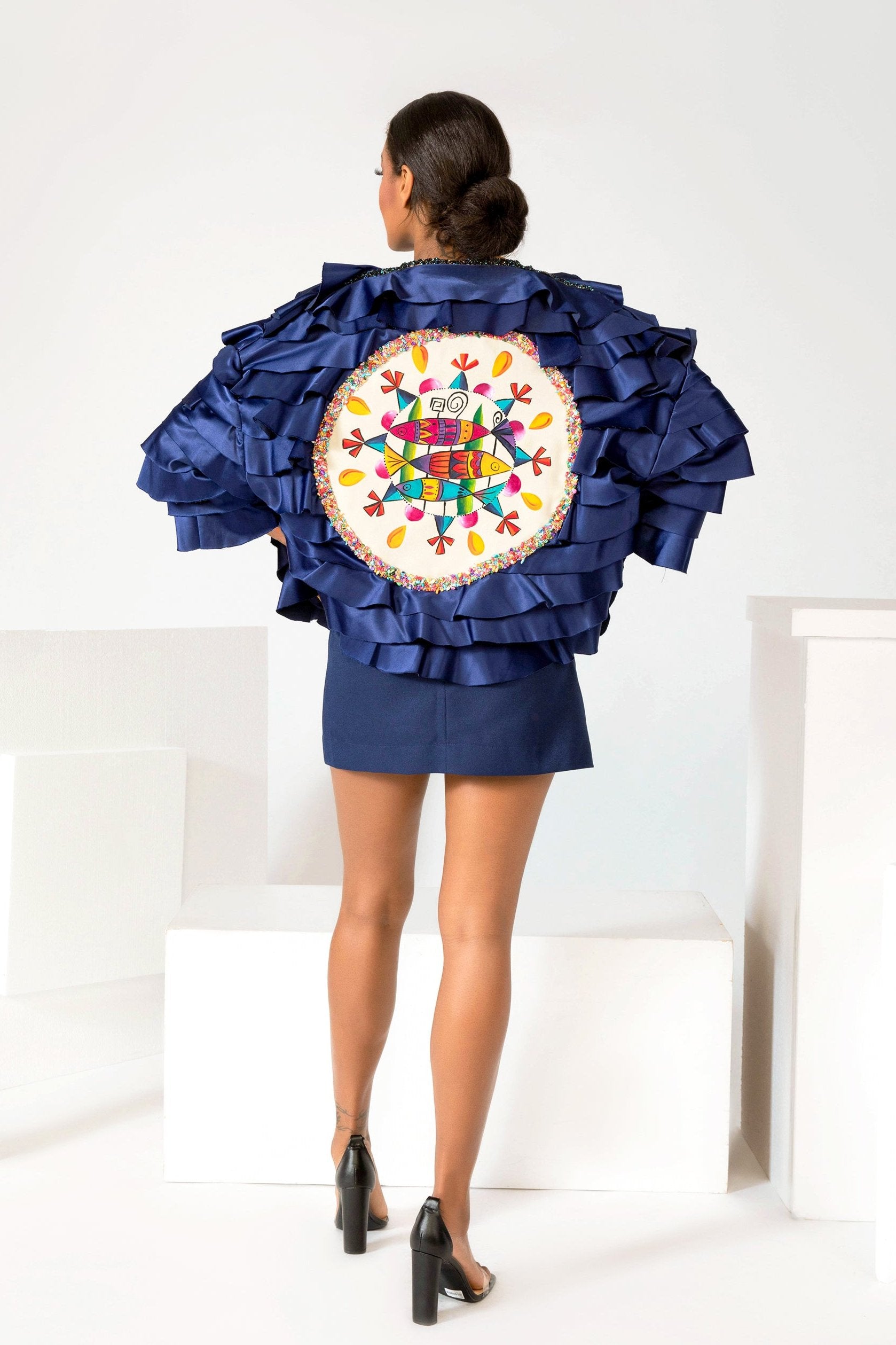 Fish Pound Ruffled Jacket