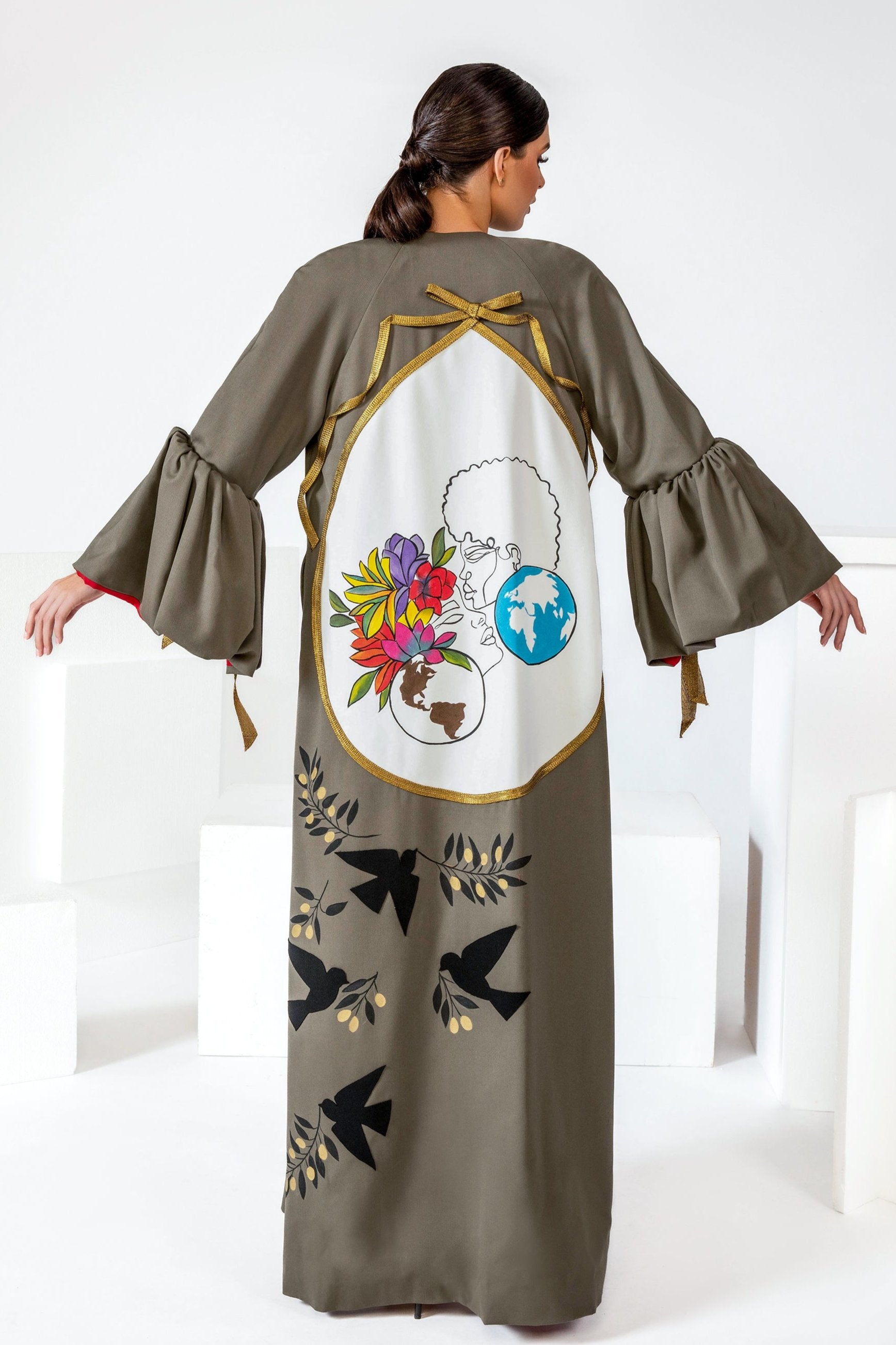 Peace Gift to the World Long Coat