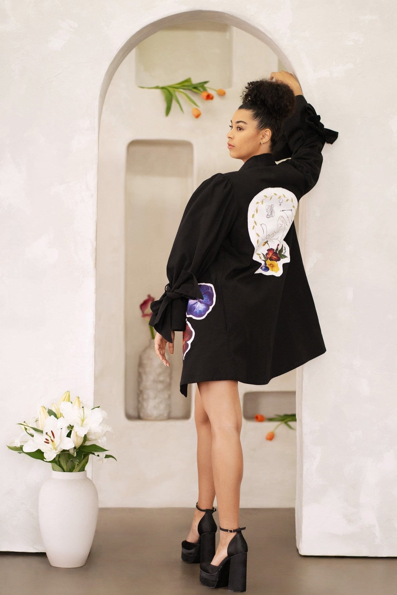 Women Capricorn Zodiac Flared Jacket – (December 22 - January 19)