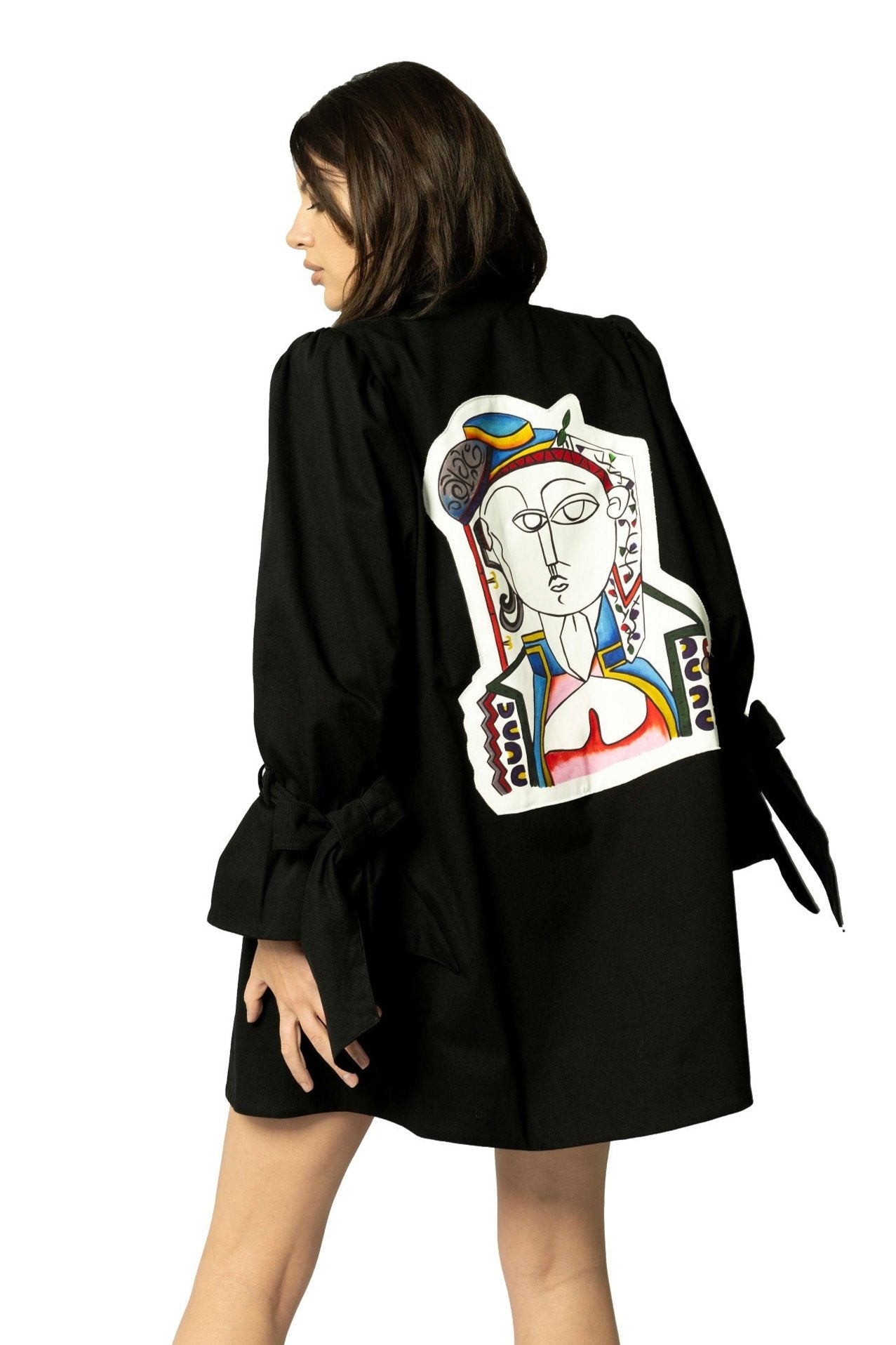 Picasso The Queen Masterpiece Jacket – Artistic Statement Women's Outerwear