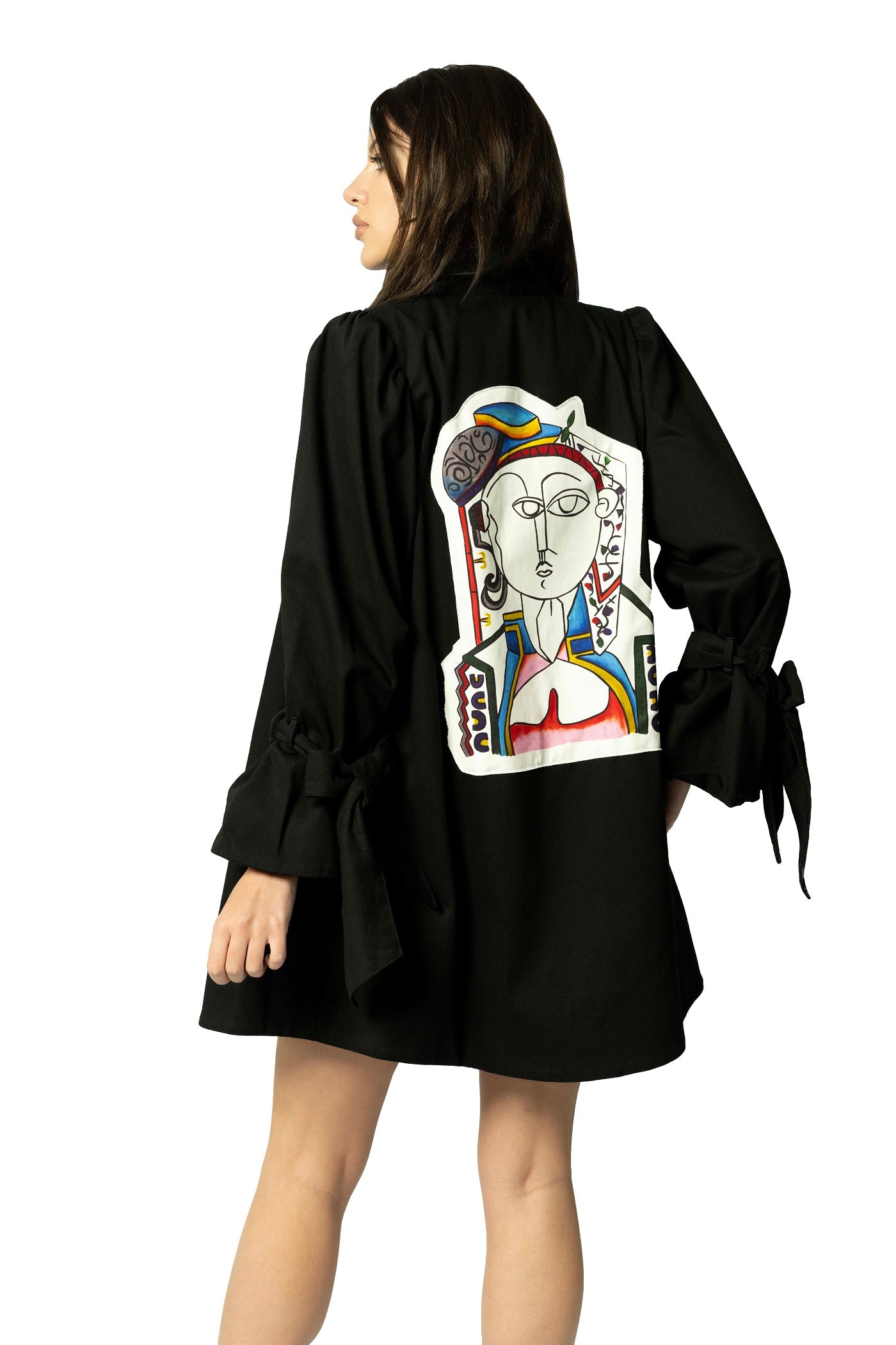 Picasso The Queen Masterpiece Jacket – Artistic Statement Women's Outerwear