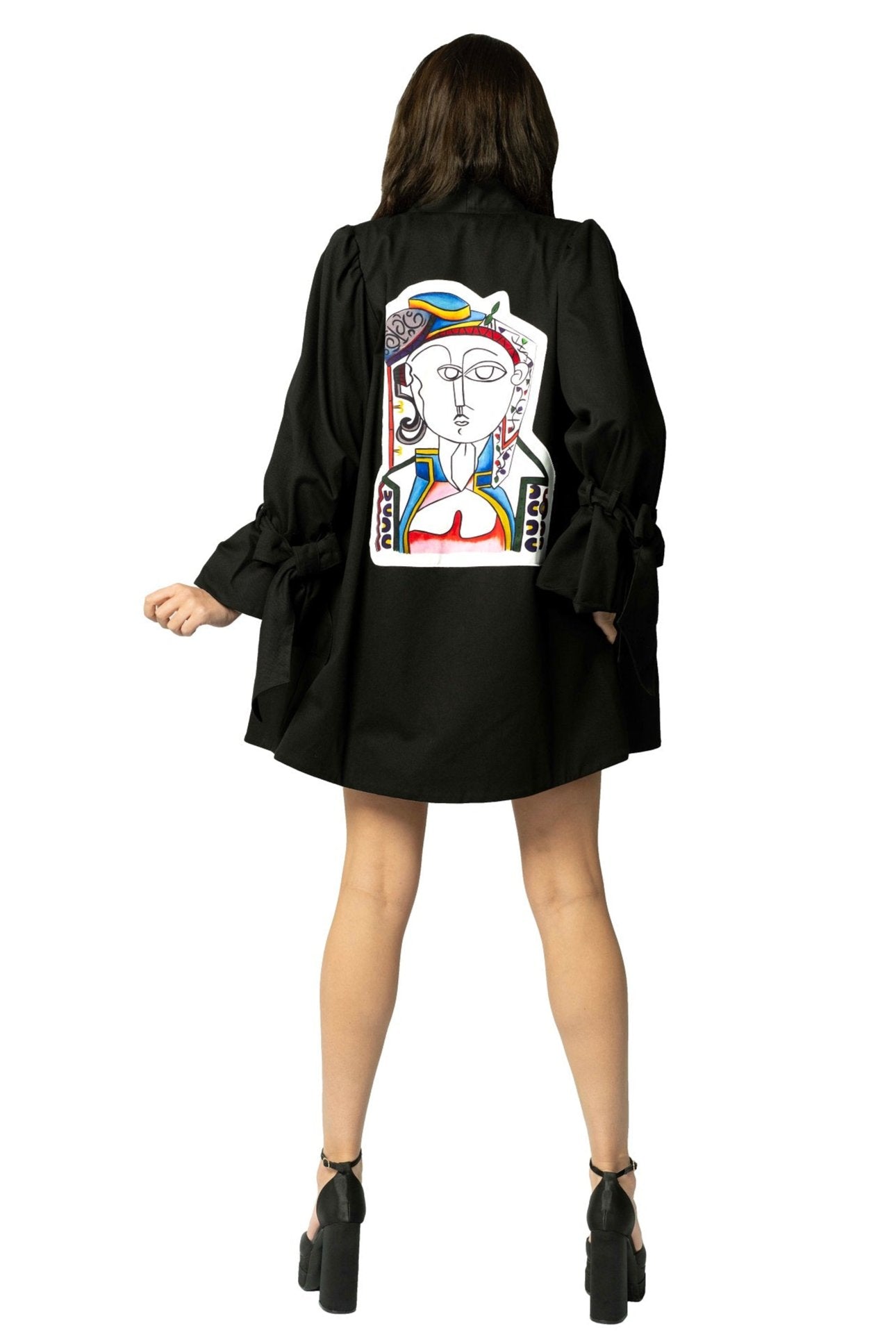 Picasso The Queen Masterpiece Jacket – Artistic Statement Women's Outerwear