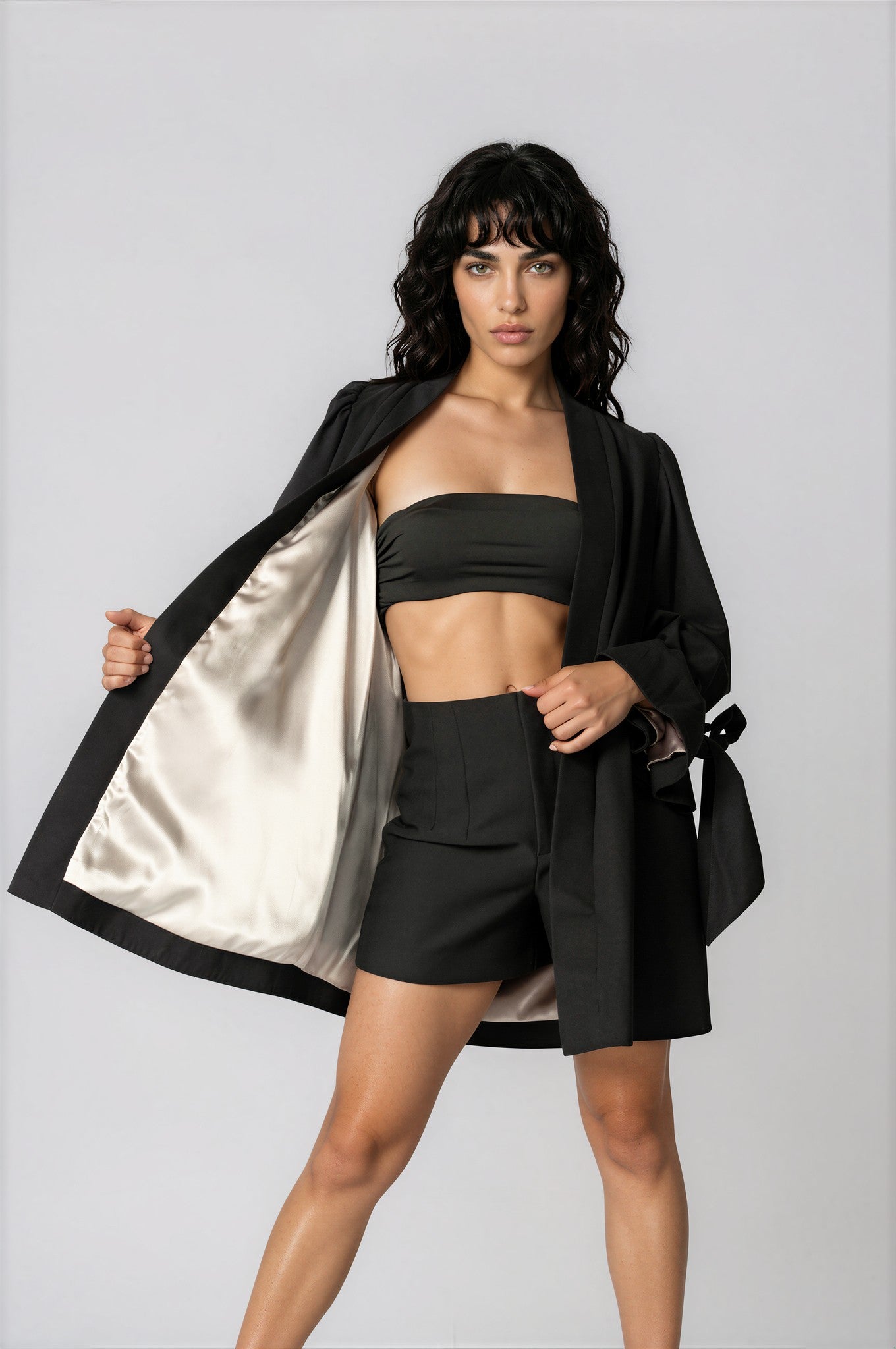 Women's Picasso Masterpiece The King Jacket with hand-painted patchwork and bold artistic design