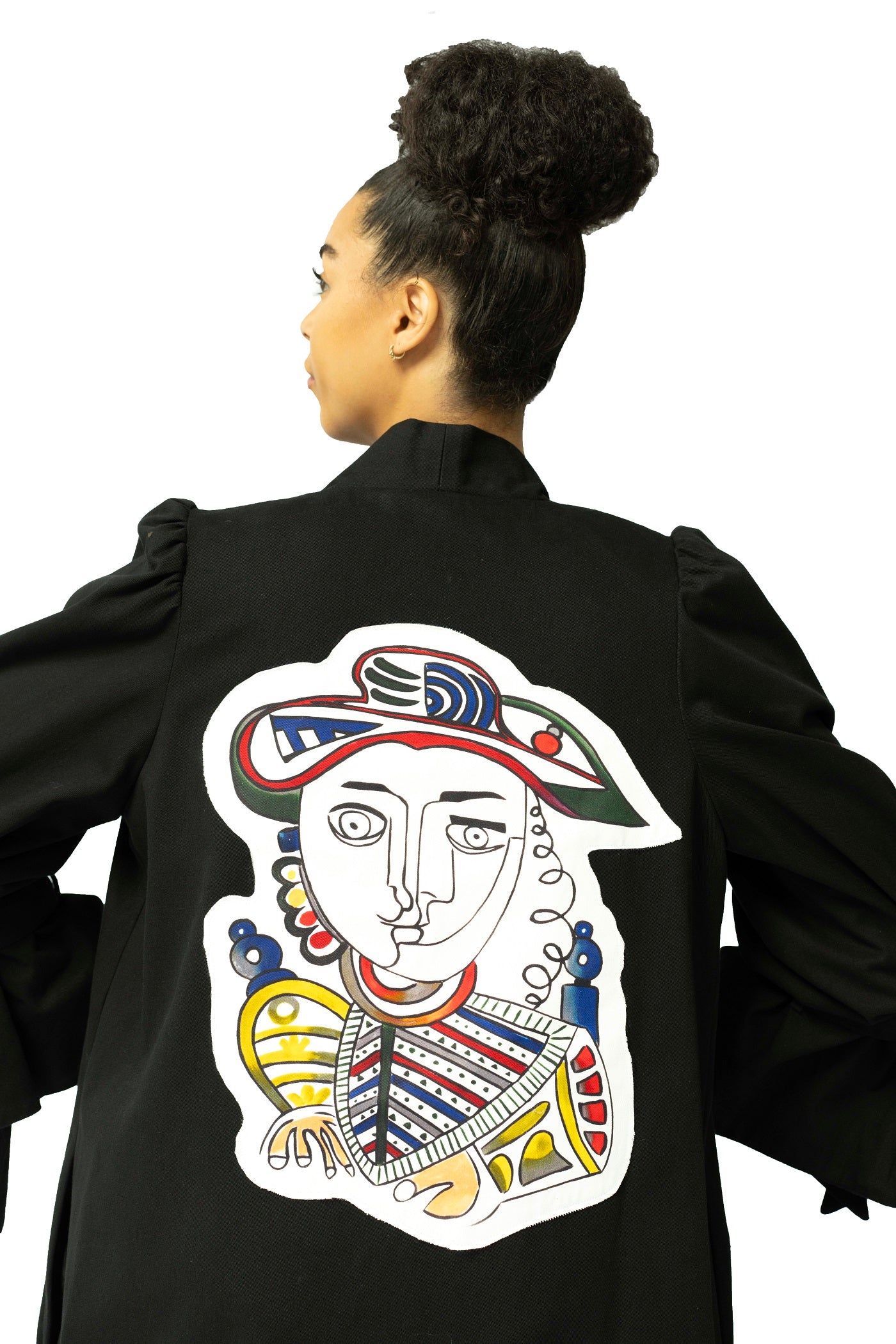 Picasso Masterpiece The King Jacket – Artistic Statement Women's Outerwear
