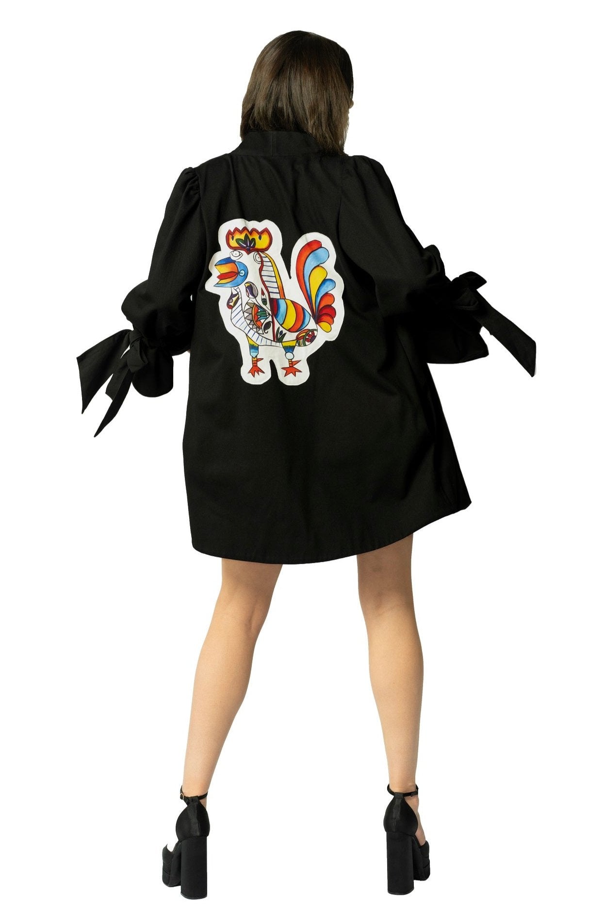Picasso Masterpiece The Rooster Jacket – Artistic Statement Women's Outerwear