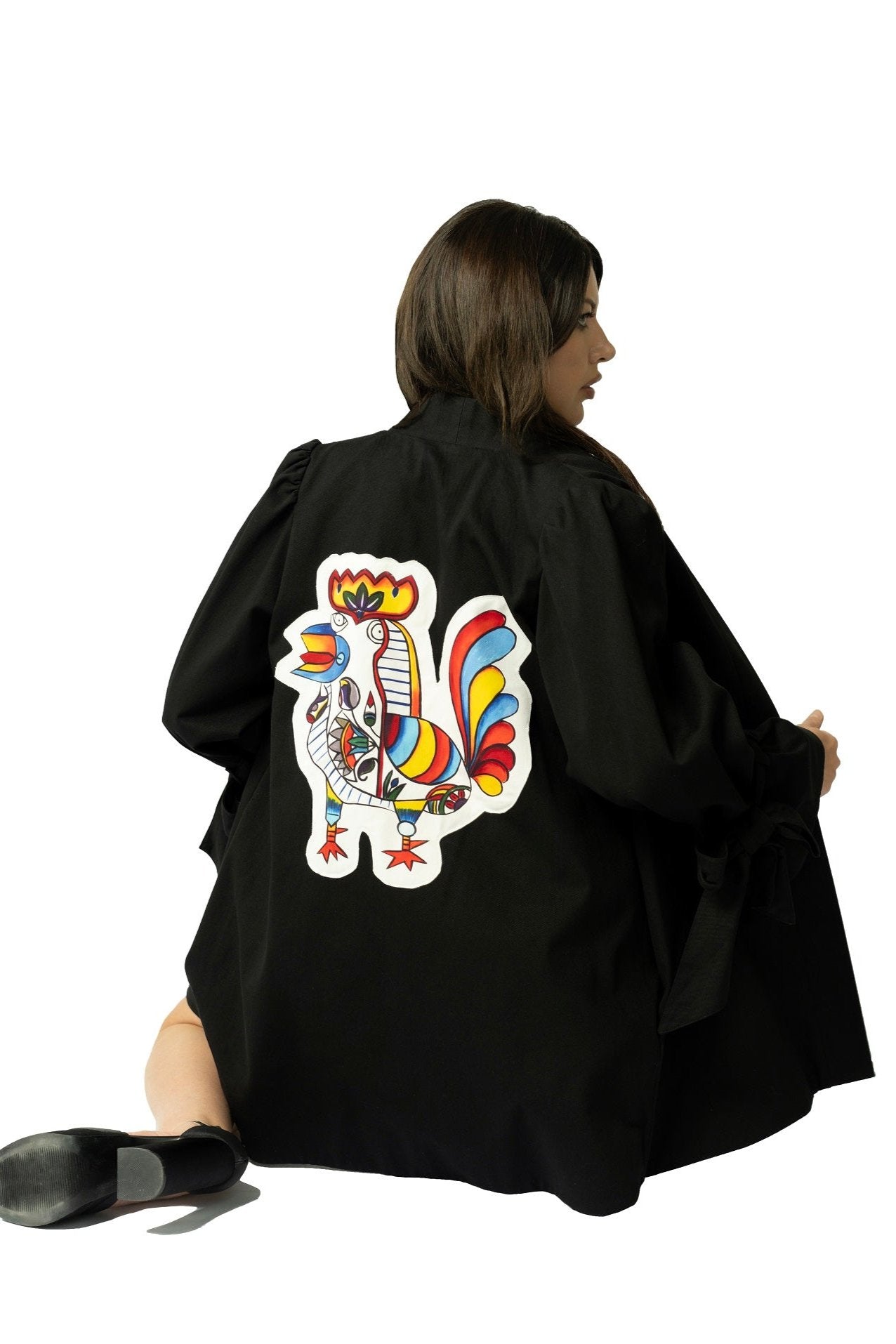 Picasso Masterpiece The Rooster Jacket – Artistic Statement Women's Outerwear