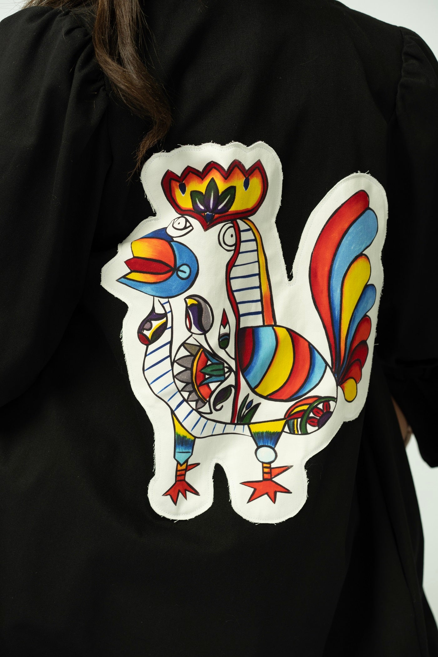 Picasso Masterpiece The Rooster Jacket – Artistic Statement Women's Outerwear