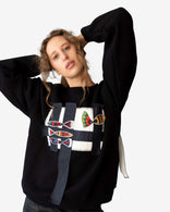 Artisan Fish Patchwork Crewneck